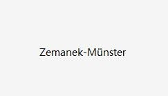 Zemanek-Münster