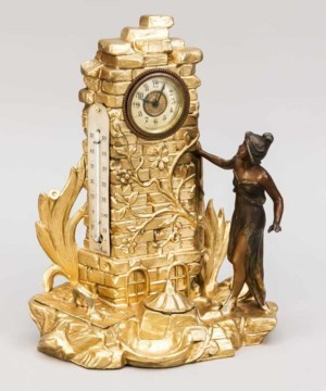 欧洲钟表及雕塑摆件  