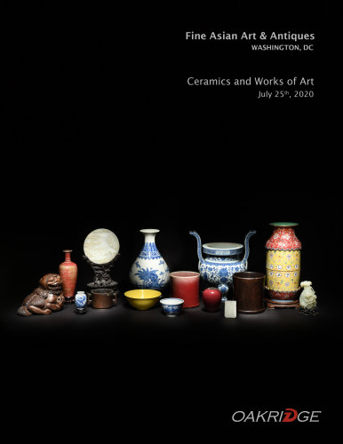 July Fine Asian Art: Ceramics & Works of Art