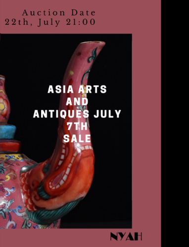 Asia Arts and Antiques July 7th sale