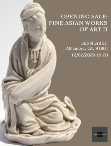 Opening Sale: Fine Asian Works of Art II