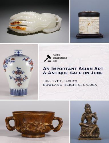 An Important Asian Art & Antique Sale on June