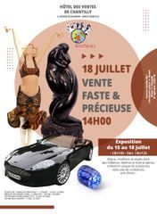 Vente de prestige, objets d'art, sculptures et mobiliers du XVIII au XXè siècle