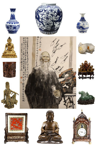 新加坡駿騰國際華僑遺產中國藝術品無底價拍賣
