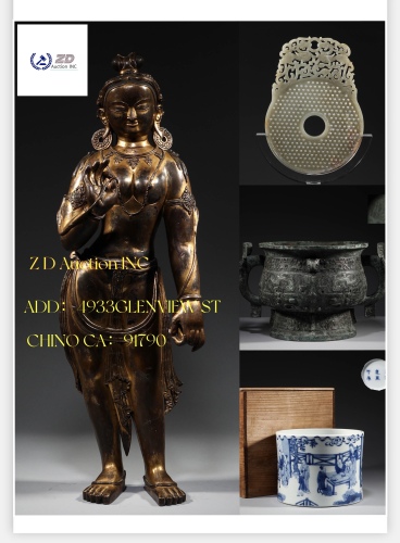 Winter Asian antique art auction