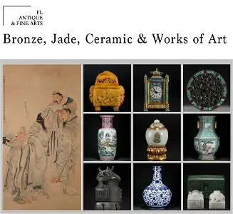 Bronze, Jade, Ceramic & Works of Art