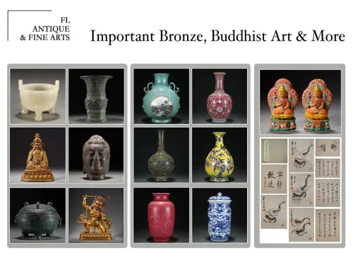 Important Bronze, Buddhist Art & More