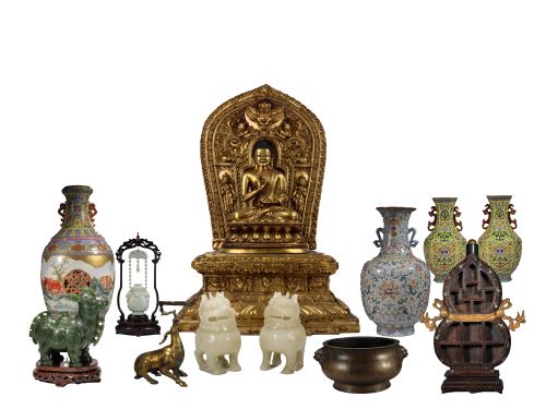 Asian antique art auction