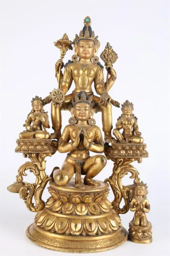 Asian Arts, Tibet Budda Statues & Conger