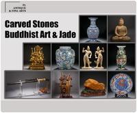 Carved Stones, Buddhist Art & Jade