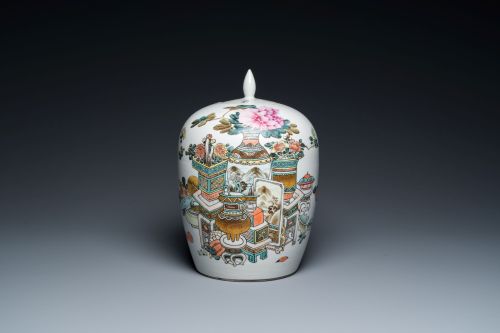 精美中国瓷器、广州珐琅等亚洲艺术品